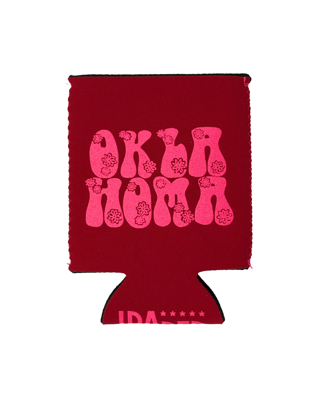 Oklahoma Flowers Koozie