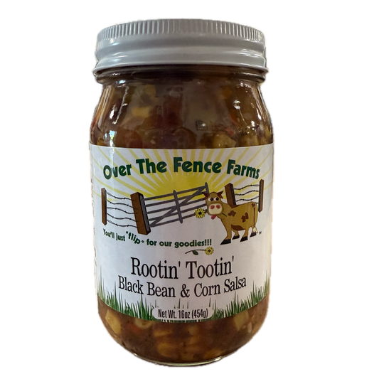 Rootin Tootin Black Bean and Corn Salsa - Over the Fence Farms
