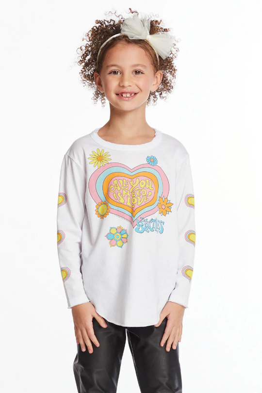The Beatles All You Need Is Love Long Sleeve Tee