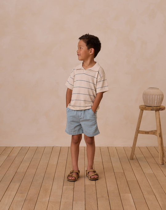 Rylee + Cru - Striped Chandler Knit Polo