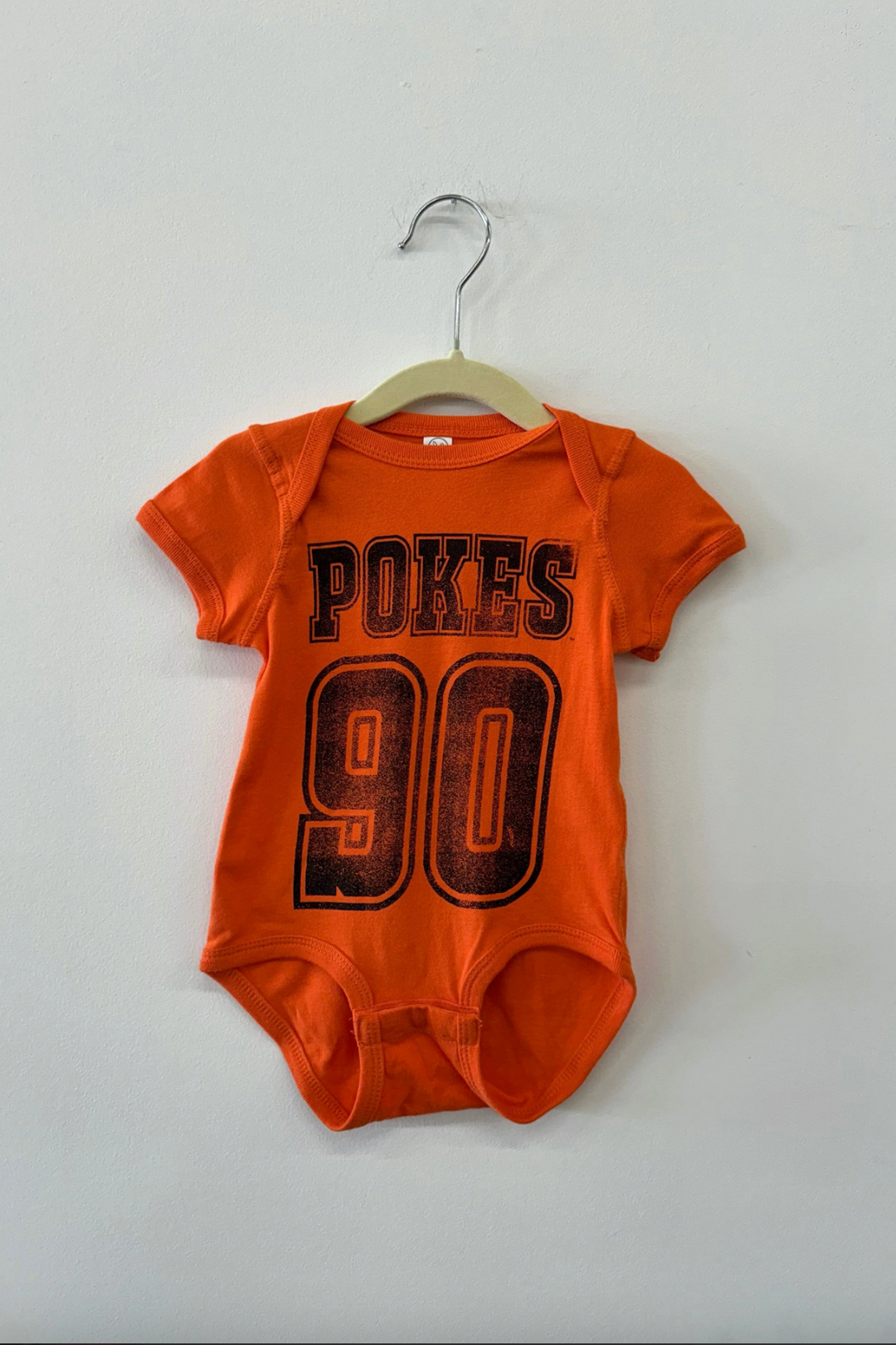 Childrens OSU Cowboys Player Onesie