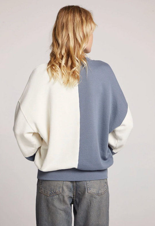 Plaid Paris Colorblock Sweater