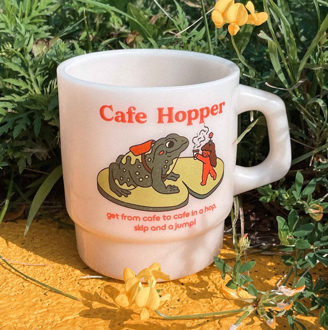 Cafe Hopper Vintage Diner Mug