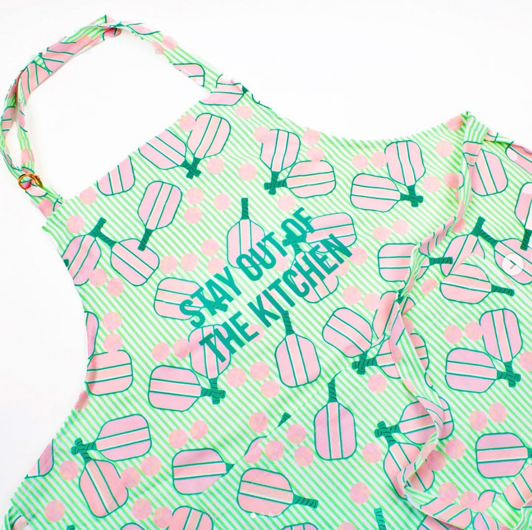 Pickleball Stripe Apron
