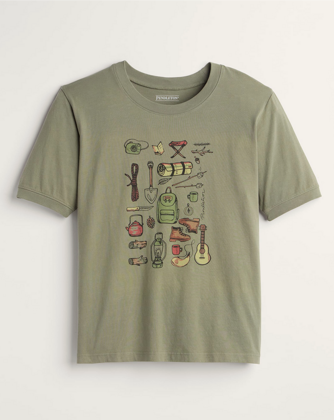 Pendleton - Green Retro Graphic Tshirt