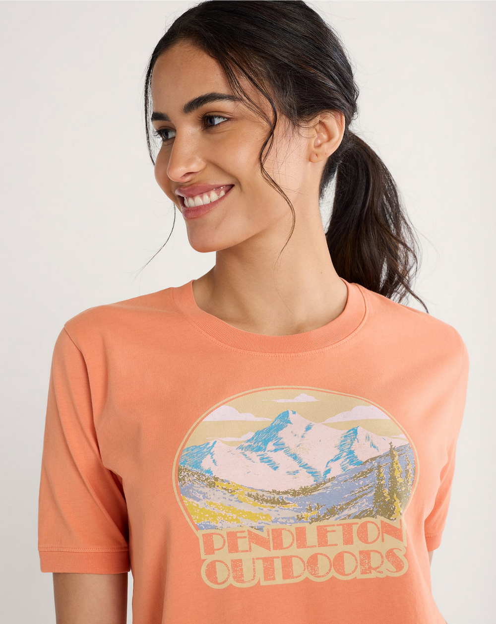 Pendleton - Orange Retro Graphic Tshirt
