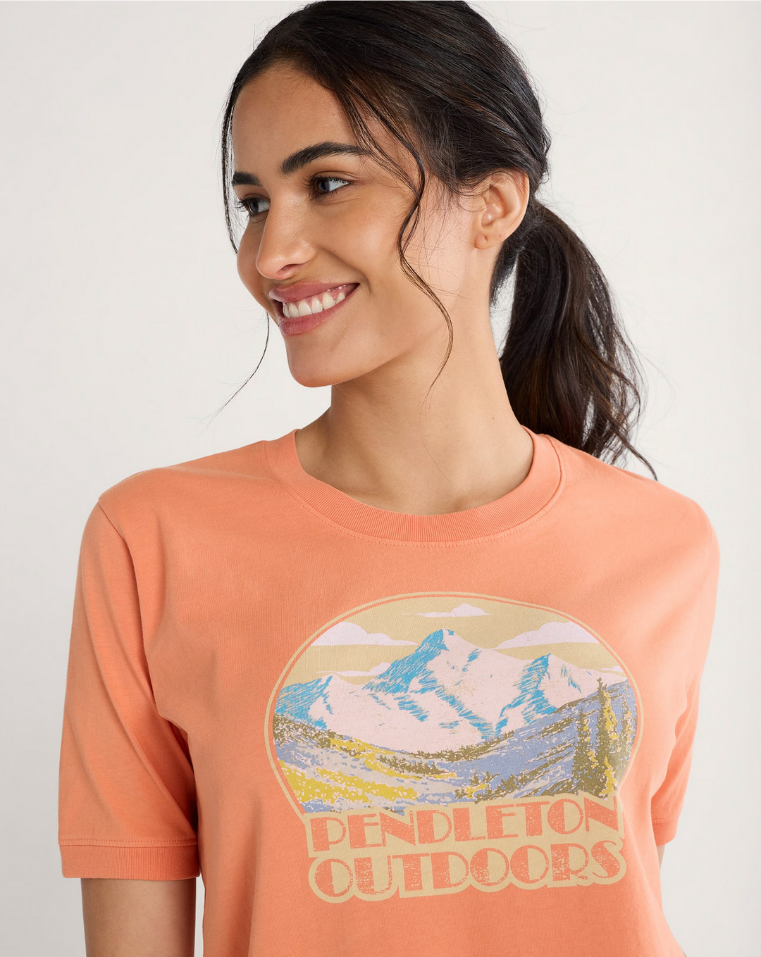 Pendleton - Orange Retro Graphic Tshirt