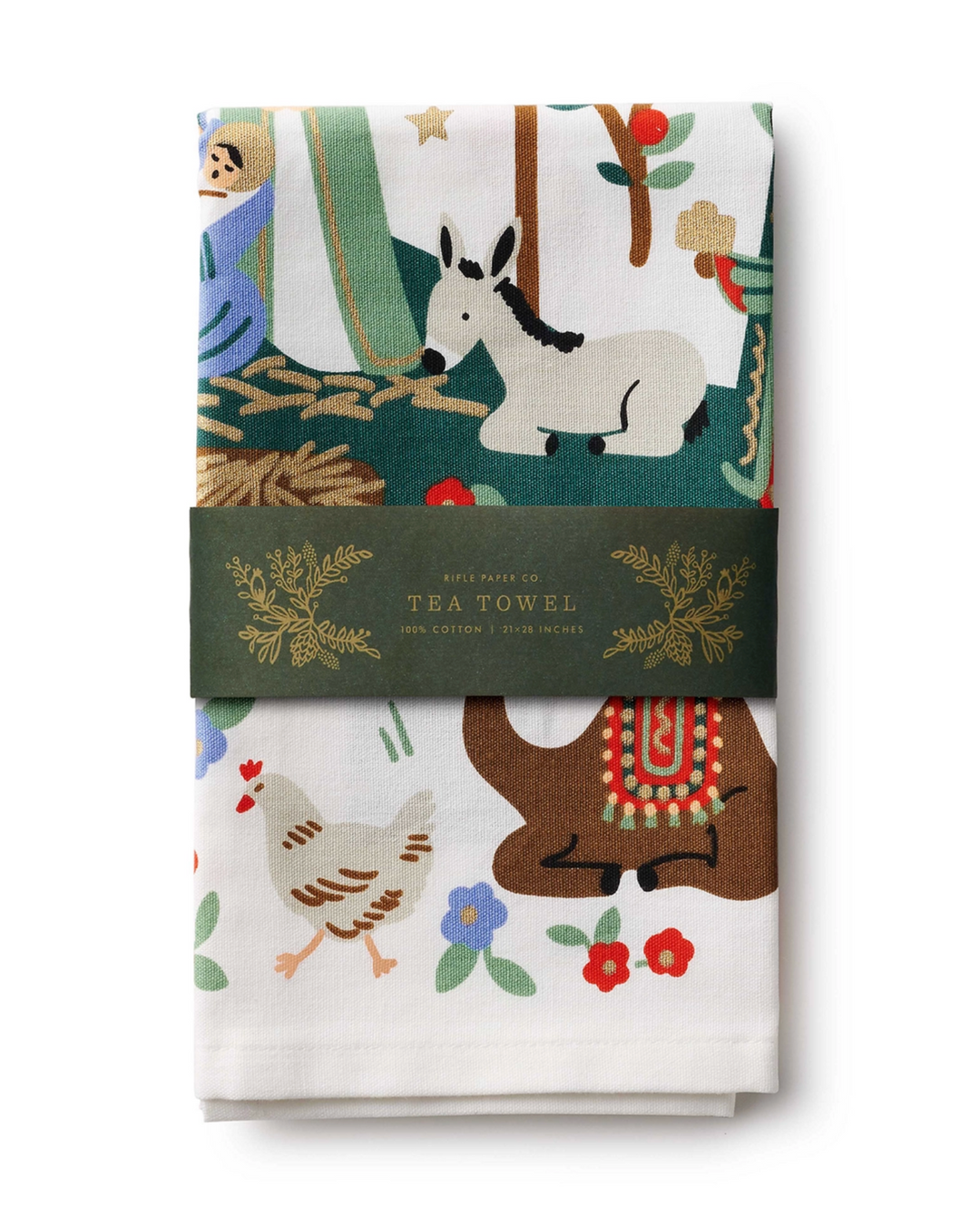 Nativity Tea Towel
