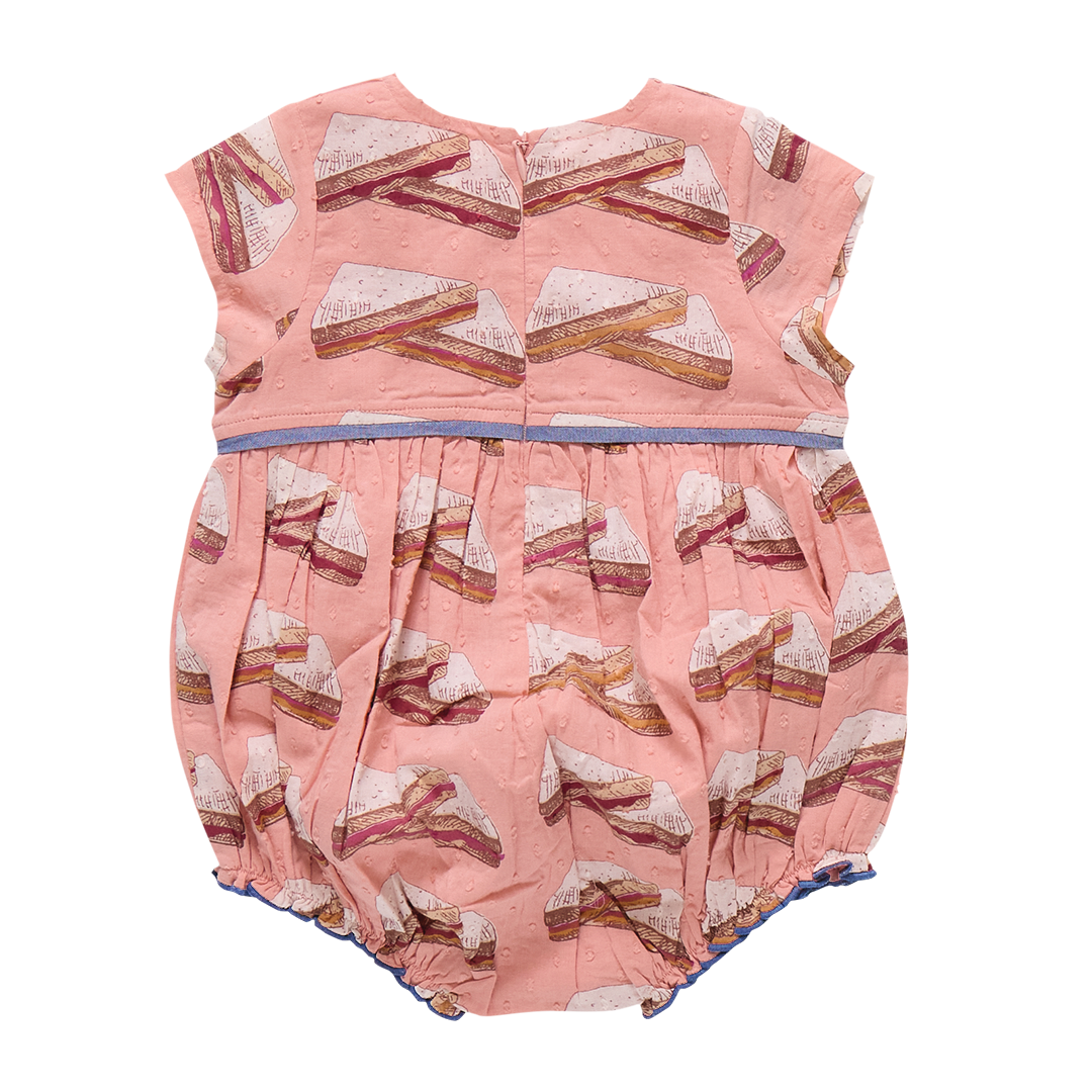 Pink Chicken -  PB&J Sana Bubble Romper