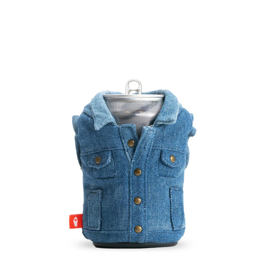 Pride Denim Vest Koozie