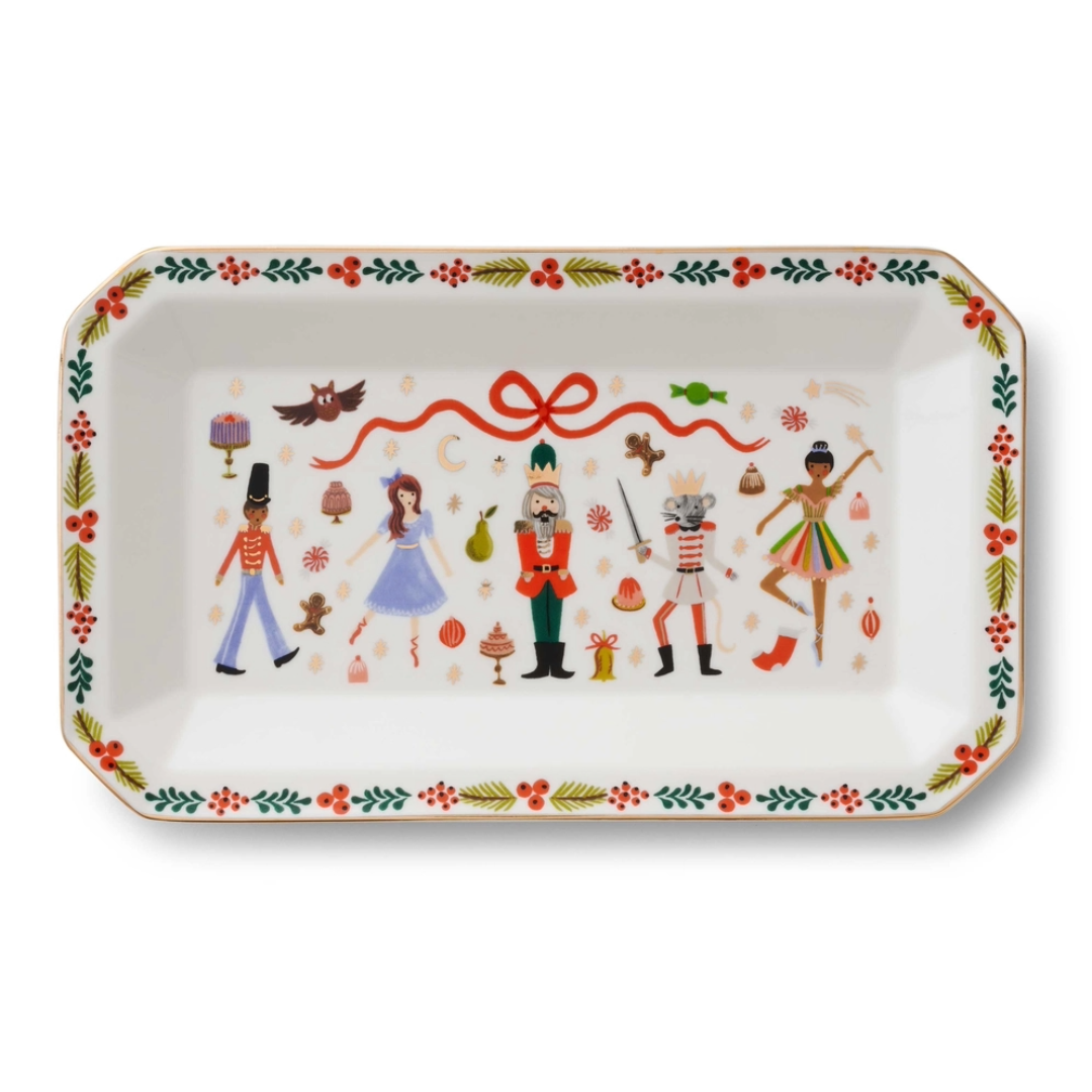 Nutcracker Porcelain Catchall Tray