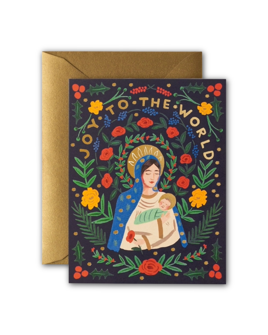 Madonna & Child Holiday Card