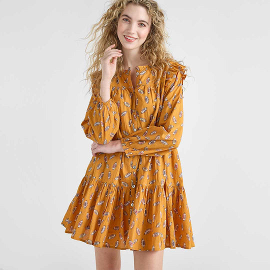 Pink Chicken -  Women's Footballs Kalani Dress