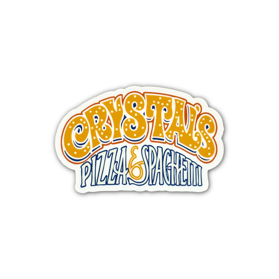 Crystal's Pizza & Spaghetti Sticker