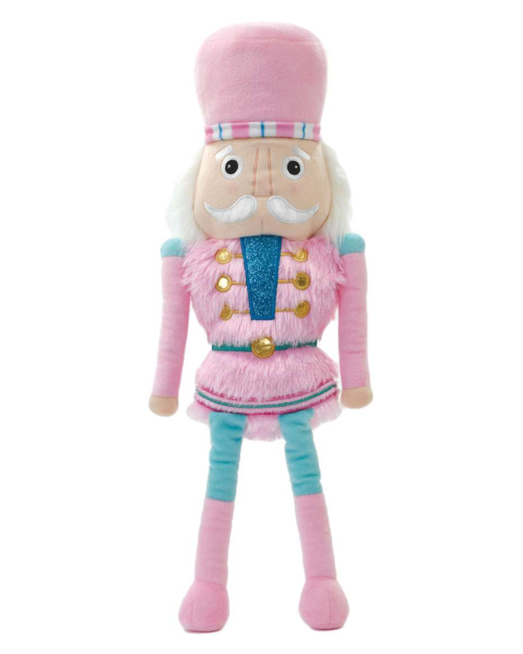 Pink & Teal Nutcracker (Chris) Plush