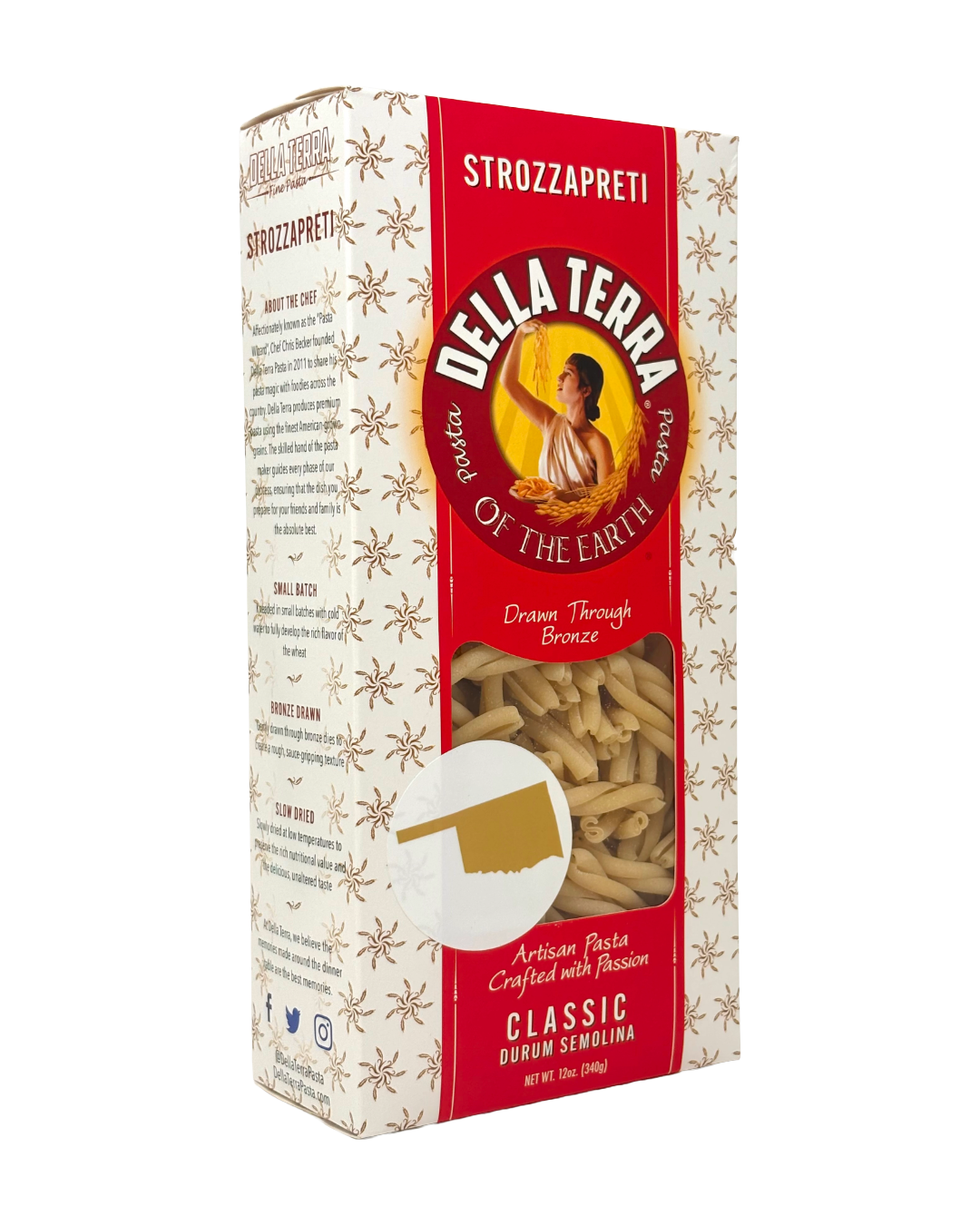 Della Terra 12oz Strozzapreti Pasta