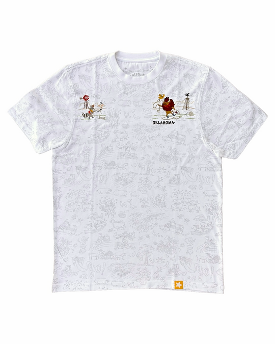 Oklahoma Toon Tshirt