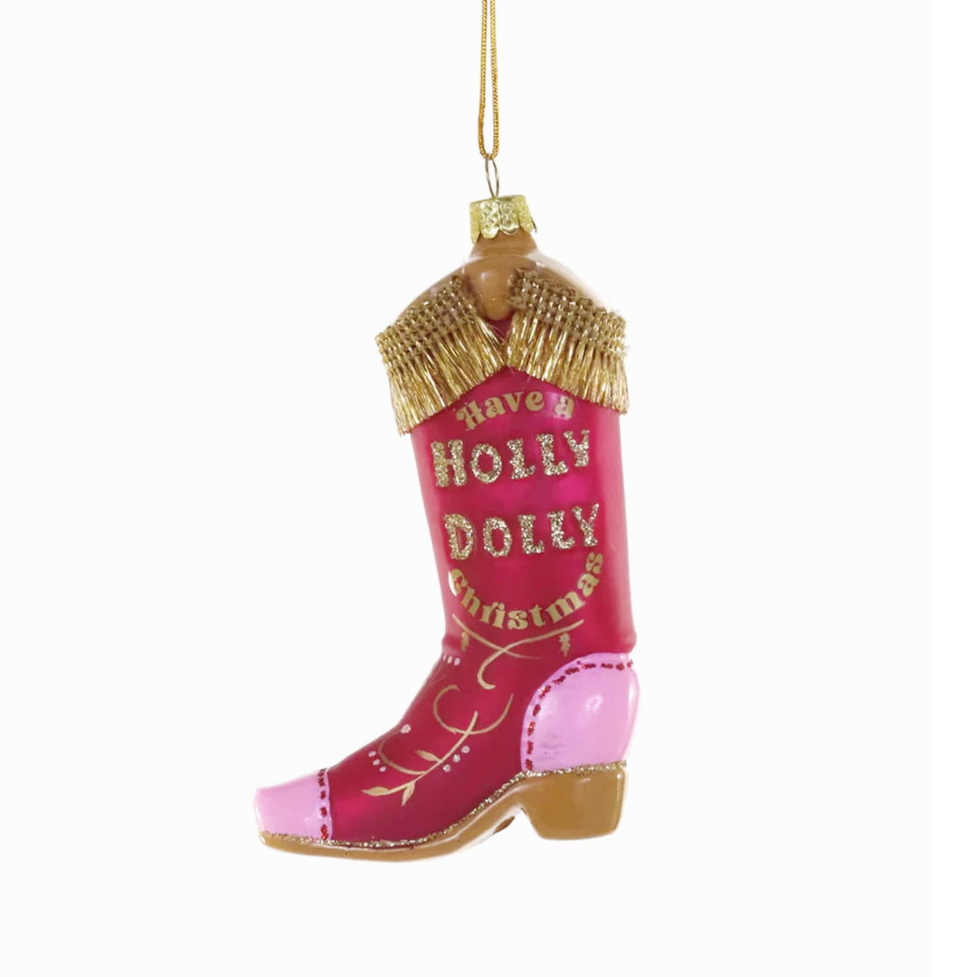 Have A Holly Dolly Christmas Ornament