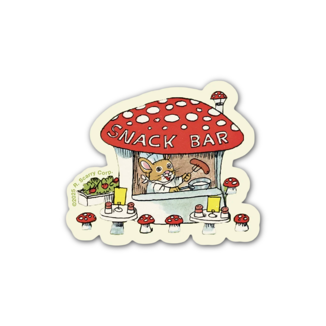 Snack Bar Busy World Richard Scarry Sticker
