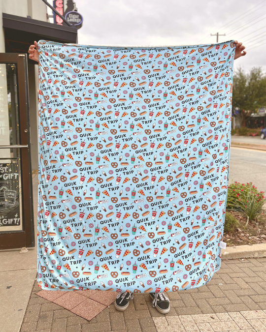 QuikTrip Treats Minky Blanket