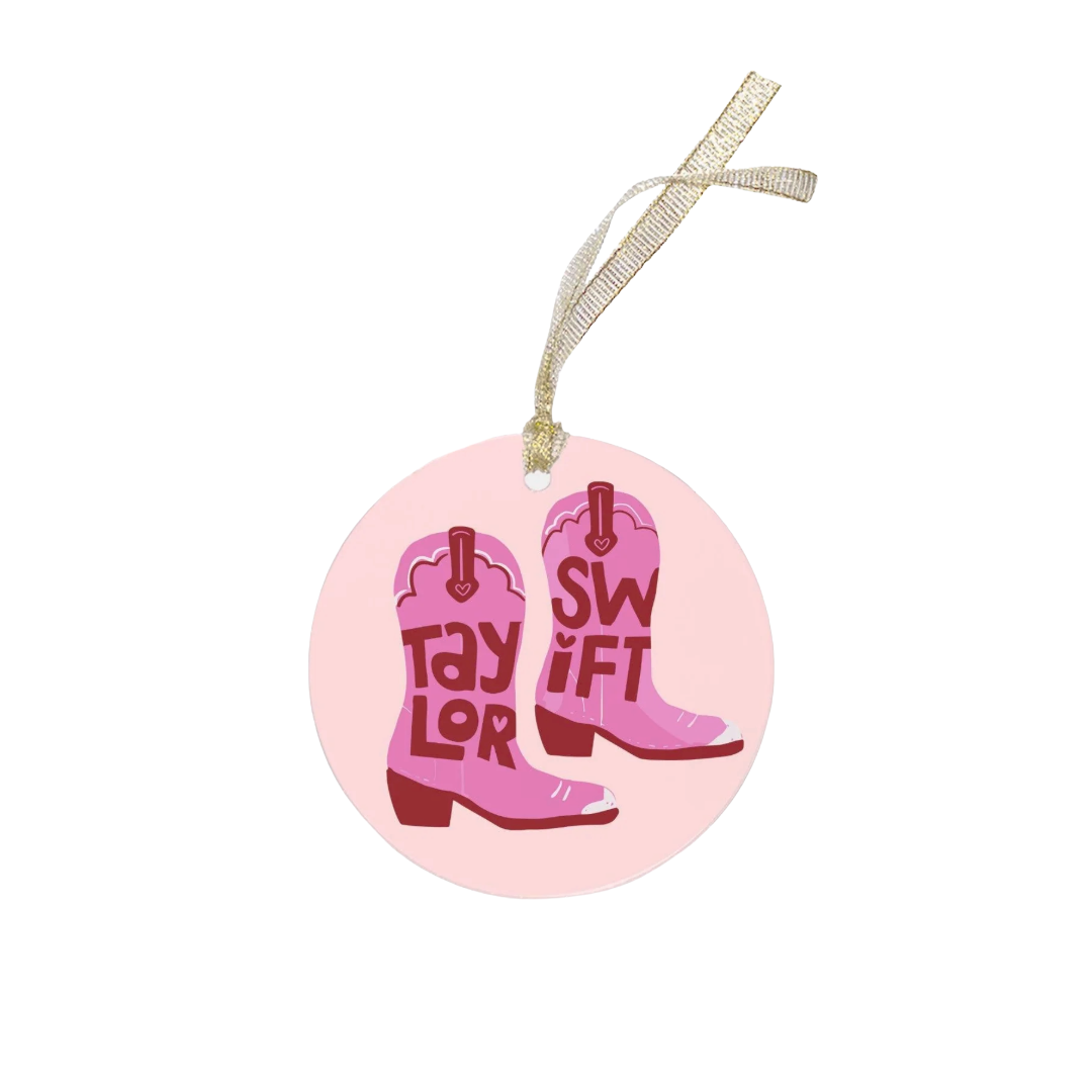 Taylor Swift Boot Ornament