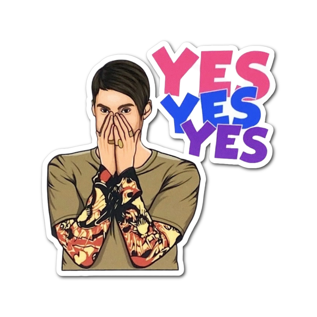 Stefon "Yes Yes Yes" Sticker