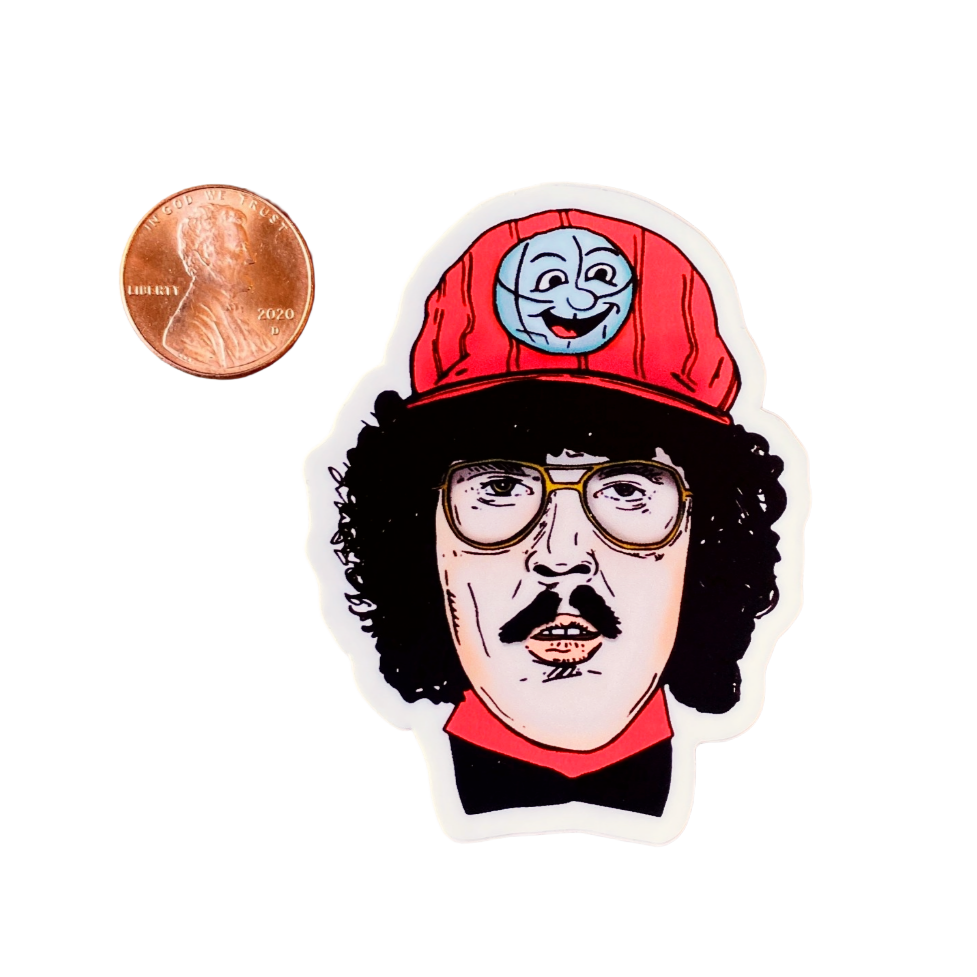 UHF Weird Dude Sticker