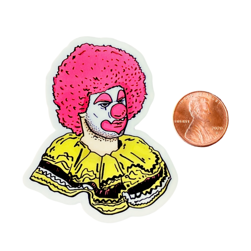 UHF Bob The Clown Sticker