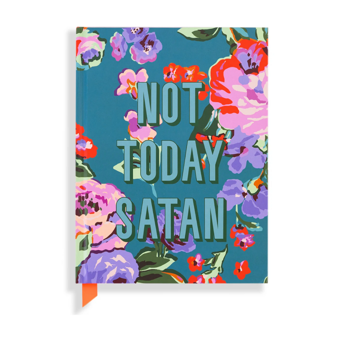 Not Today Satan Notebook