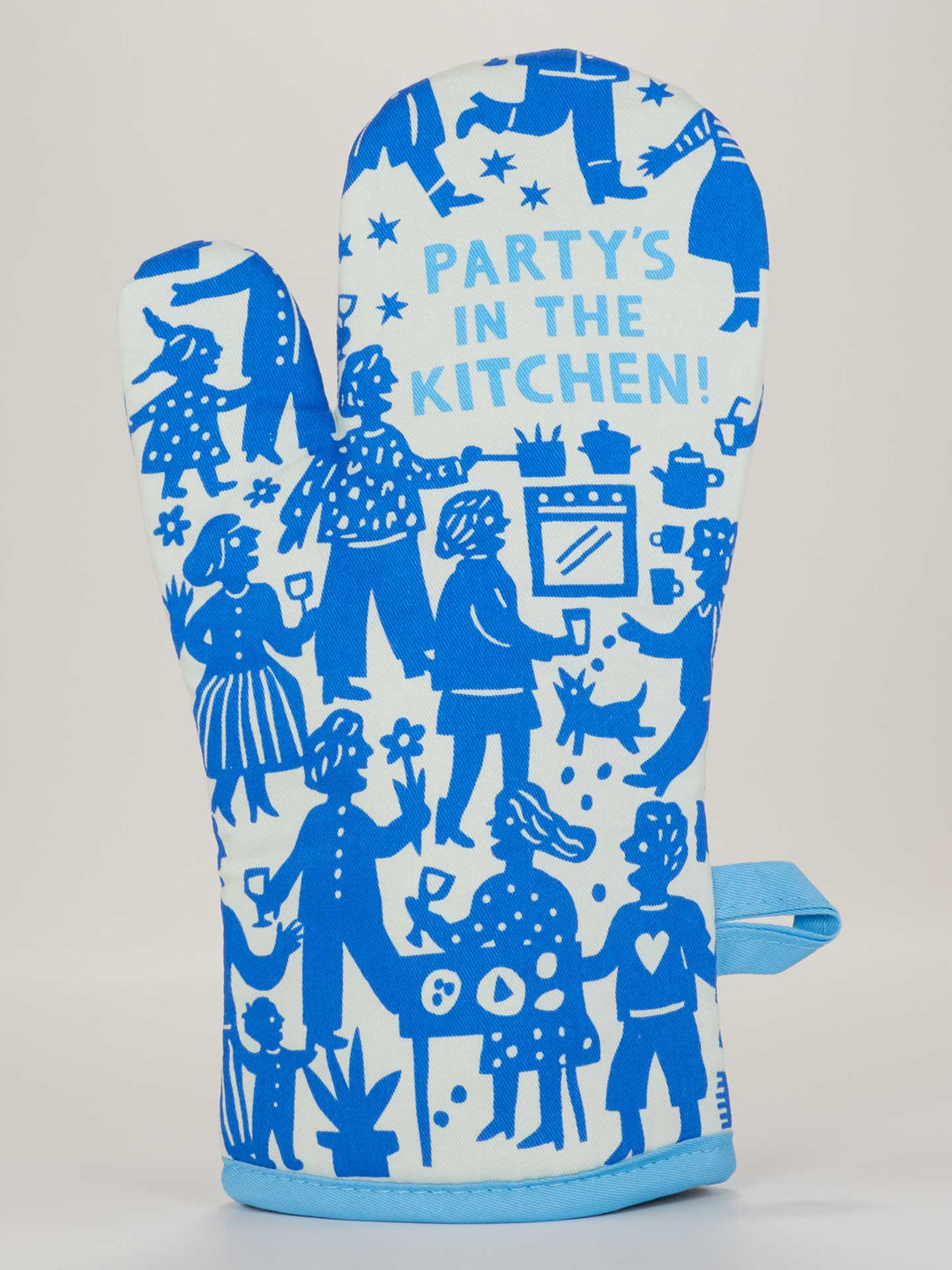 Party In The Kitchen Oven Mitt