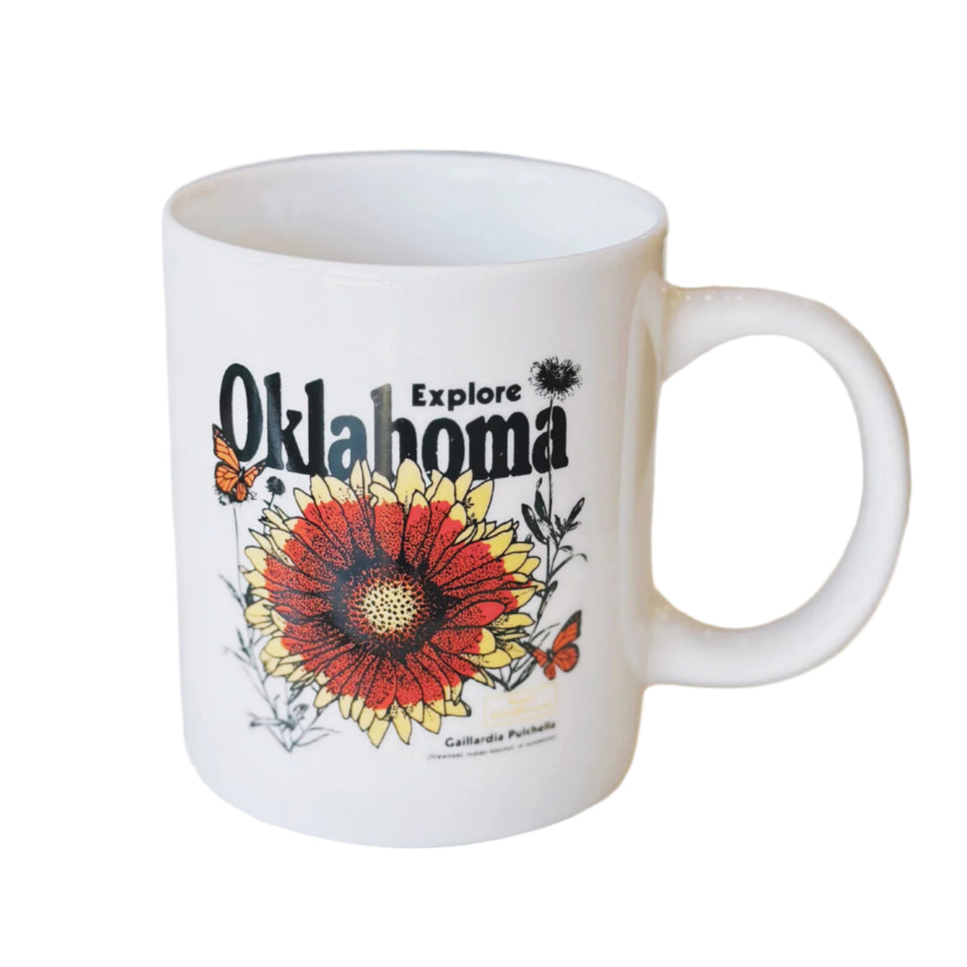 Wildflower Explore Oklahoma Mug