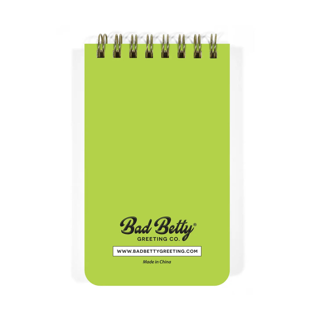 Not Bossy Aggressively Helpful Spiral Notepad