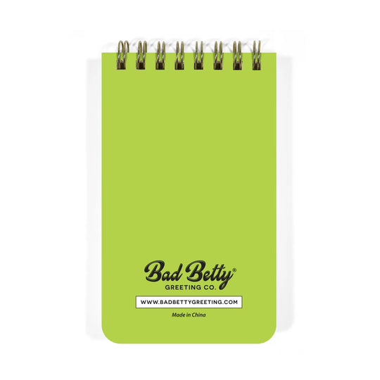 Not Bossy Aggressively Helpful Spiral Notepad
