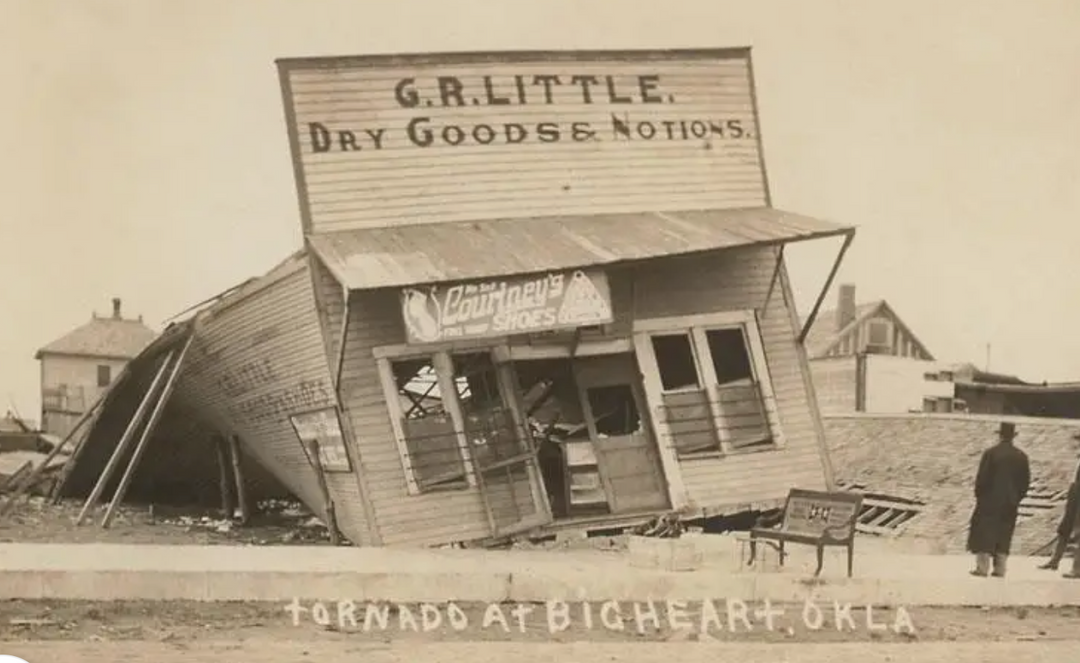 Oklahoma Tornado Damage Magnet