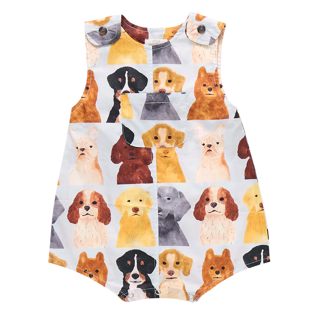 Pink Chicken - Watercolor Dogs Noah Jumper