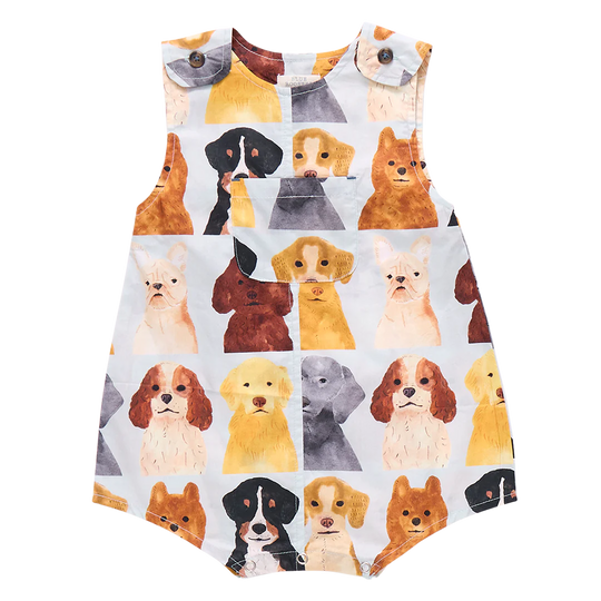 Pink Chicken - Watercolor Dogs Noah Jumper