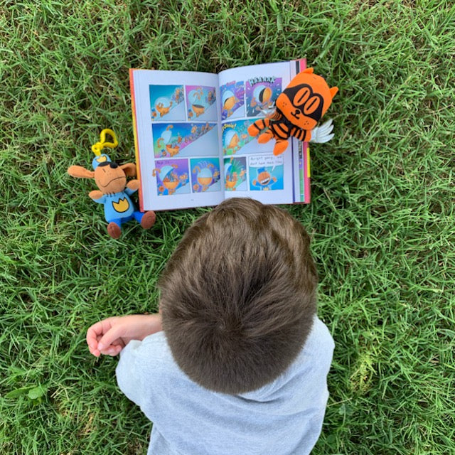 Dog Man Cat Kid Bag Charm