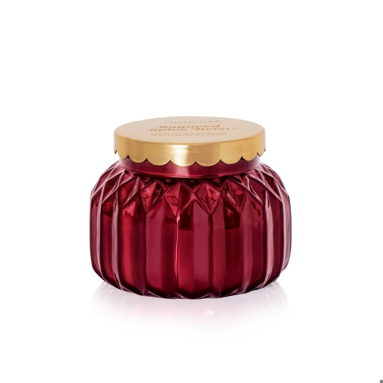 Capri Blue - Petite Royal Gem Sugared Spice Twist Candle 8 oz.