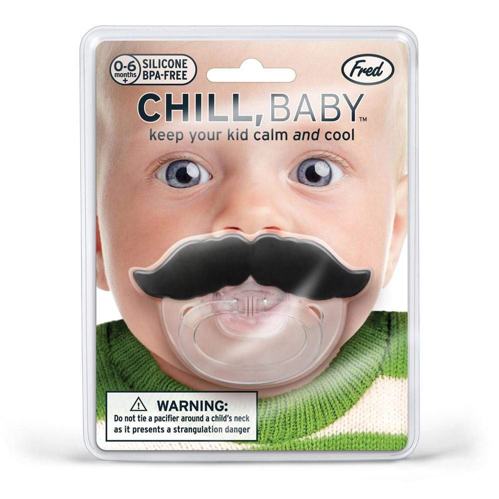 Mustache Chill Baby Pacifier
