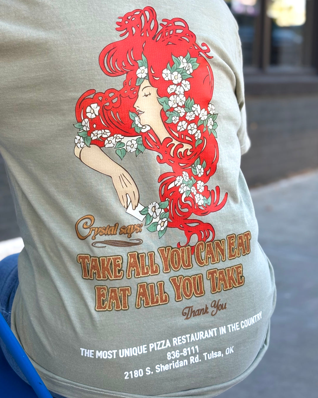 Crystal's Pizza Tshirt