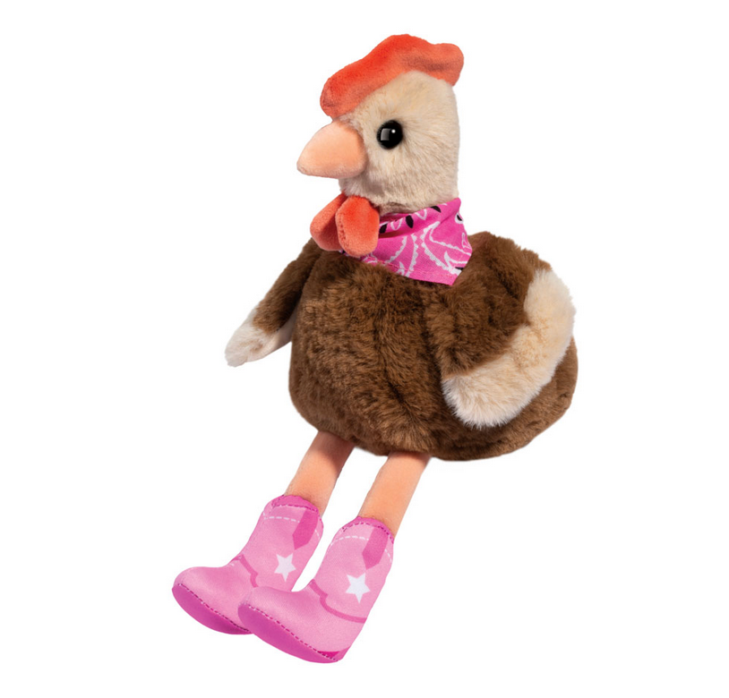 Cowgirl Chicken Plush