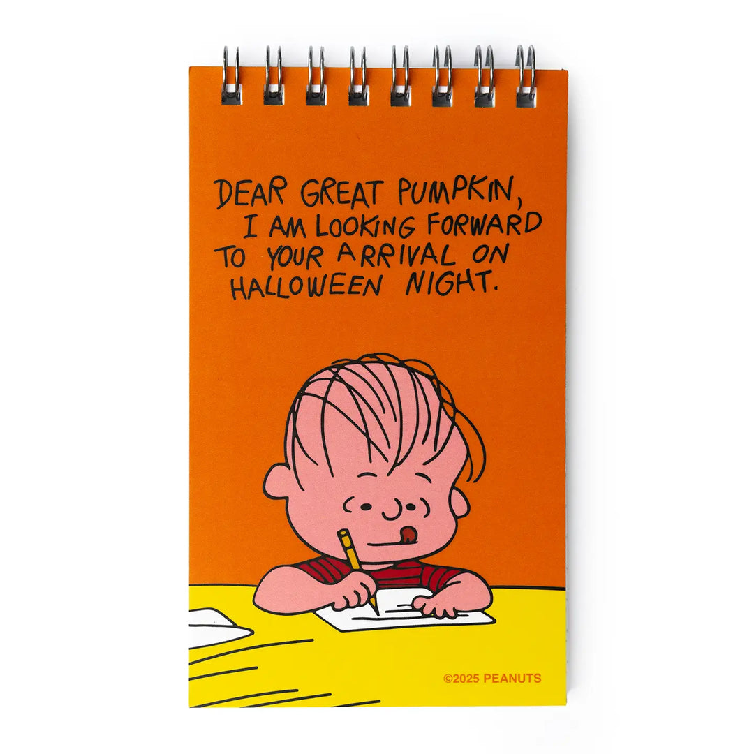 Great Pumpkin Charlie Brown Mini Memo Pad