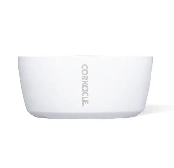 Dog Bowl - 32oz Gloss White