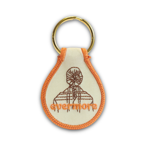 Evermore Embroidered Keychain