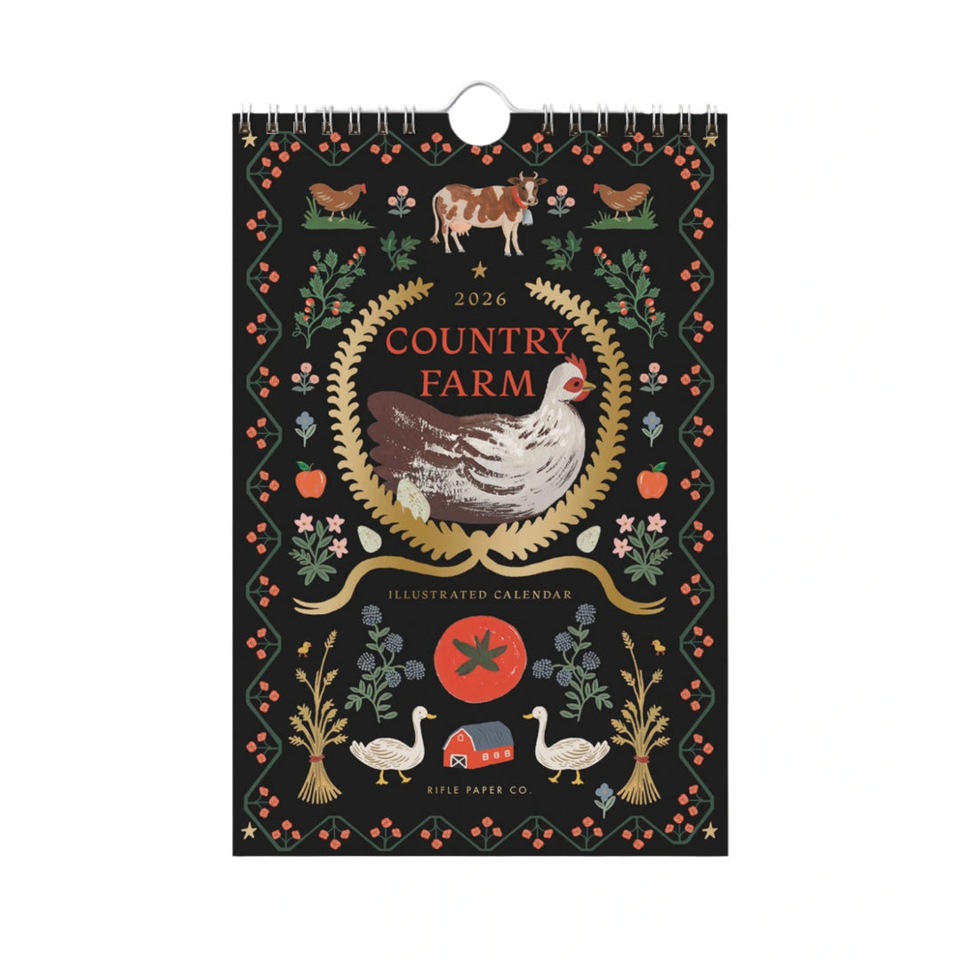 2026 Country Farm Kitchen Calendar