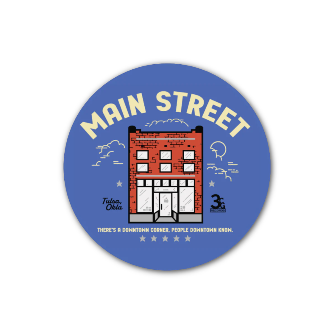 Hanson Main Street Sticker