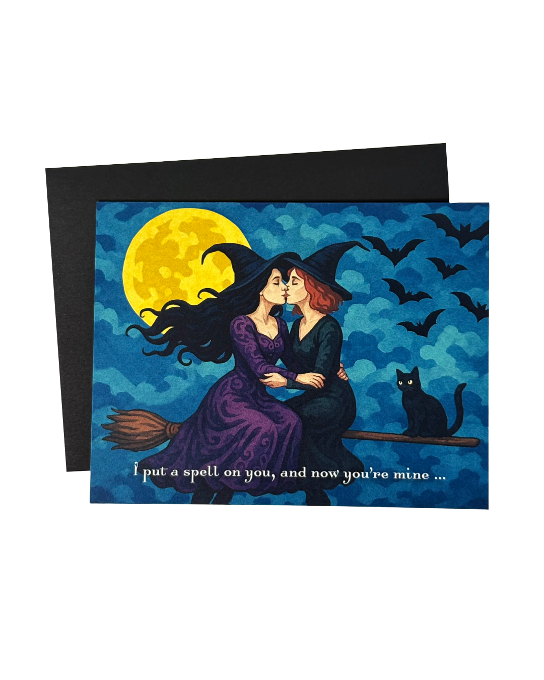 I Put A Spell On You Halloween Card