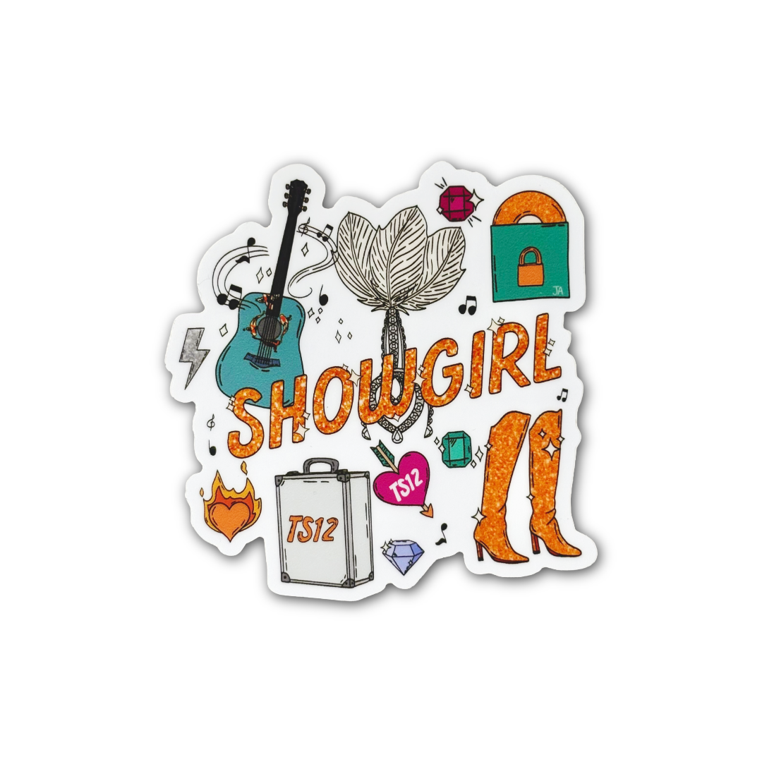 Icons of A Showgirl Sticker