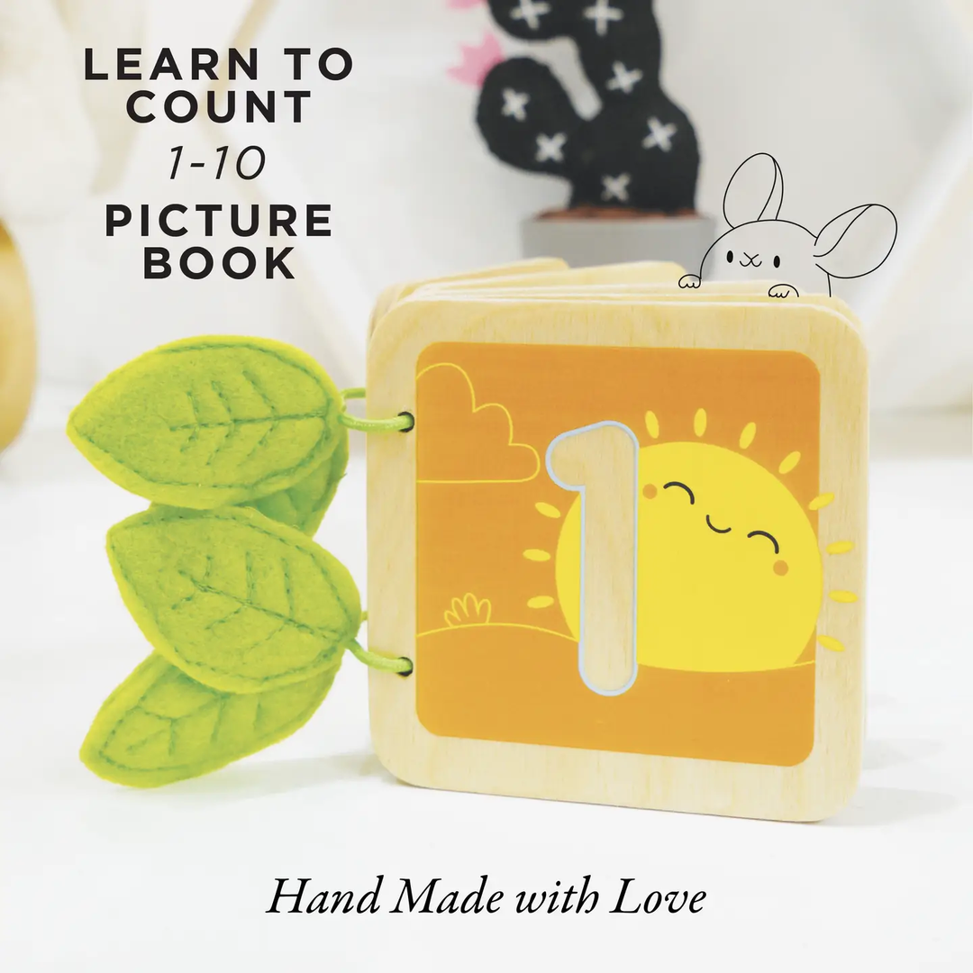123 Number Counting Book Hand Made