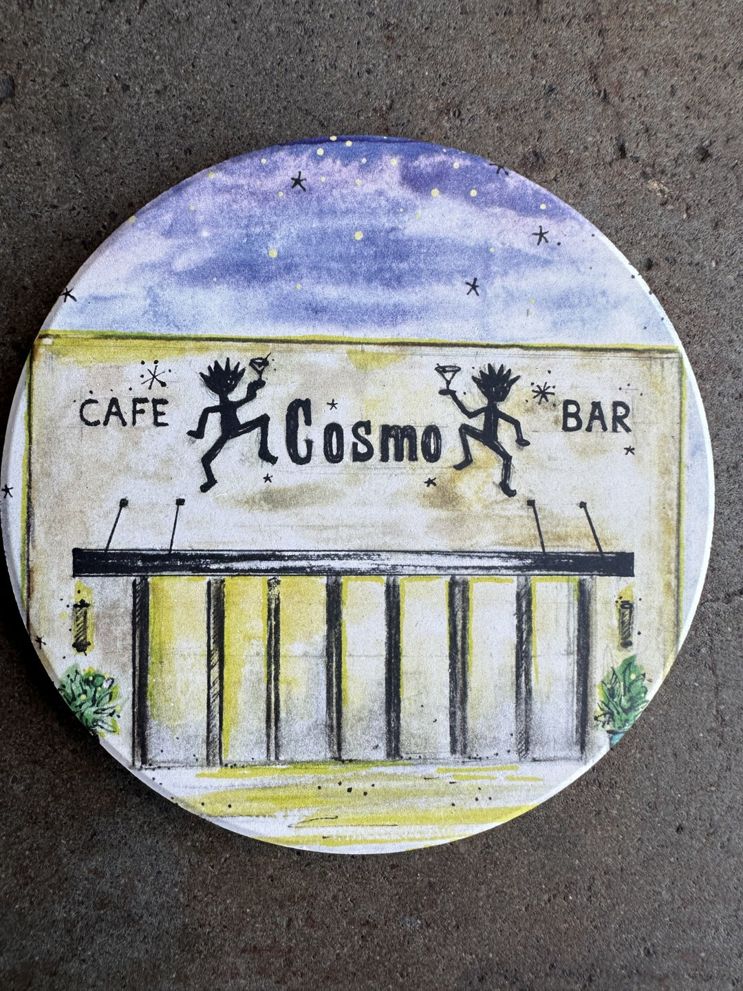 Cosmo Cafe Coaster